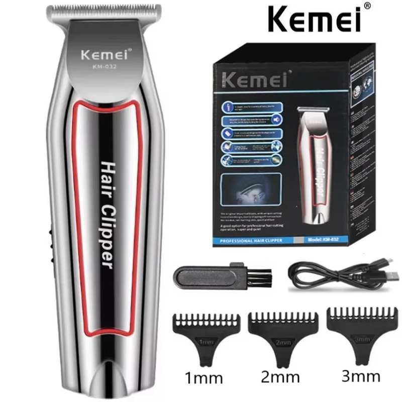 Men'S Grooming Essentials - Trymer do włosów Kemei KM-032, elektryczny