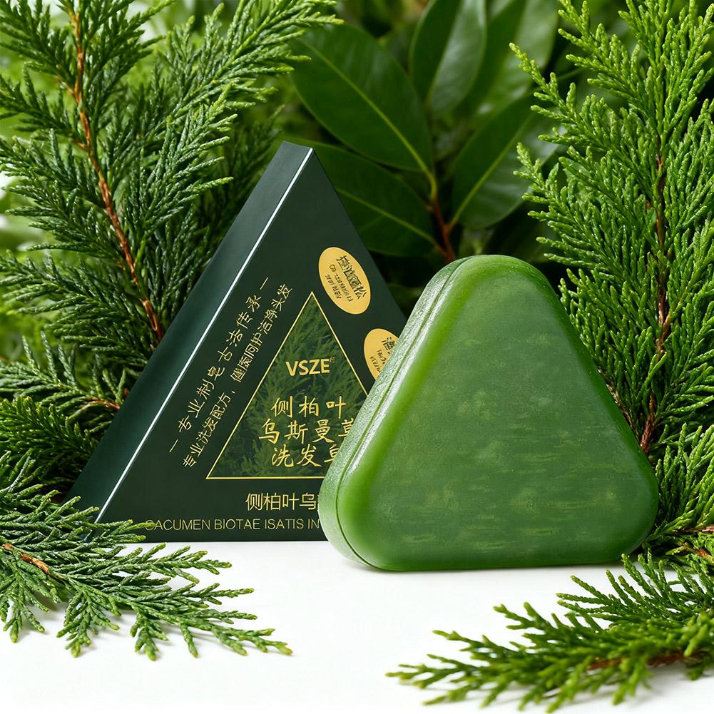 Men'S Grooming Oil - Szampon w kostce Usman Grass &