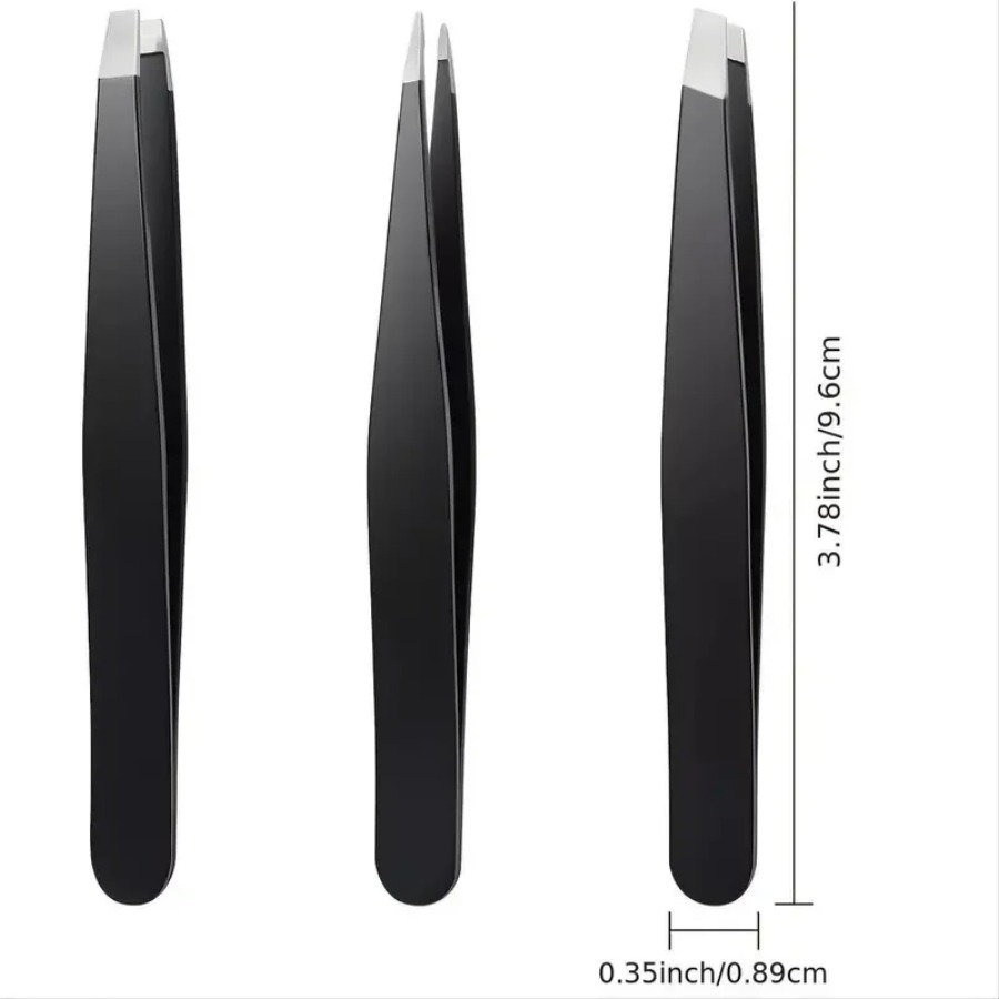 Zestaw pęset do brwi ze stali  – Men'S Grooming Tips recenzja i cena