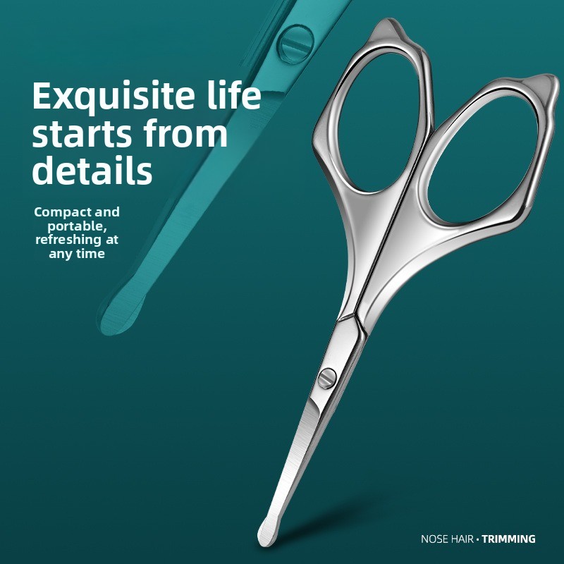 Zestaw nożyczek do nosa ze sta – Men'S Grooming Tips recenzja i cena