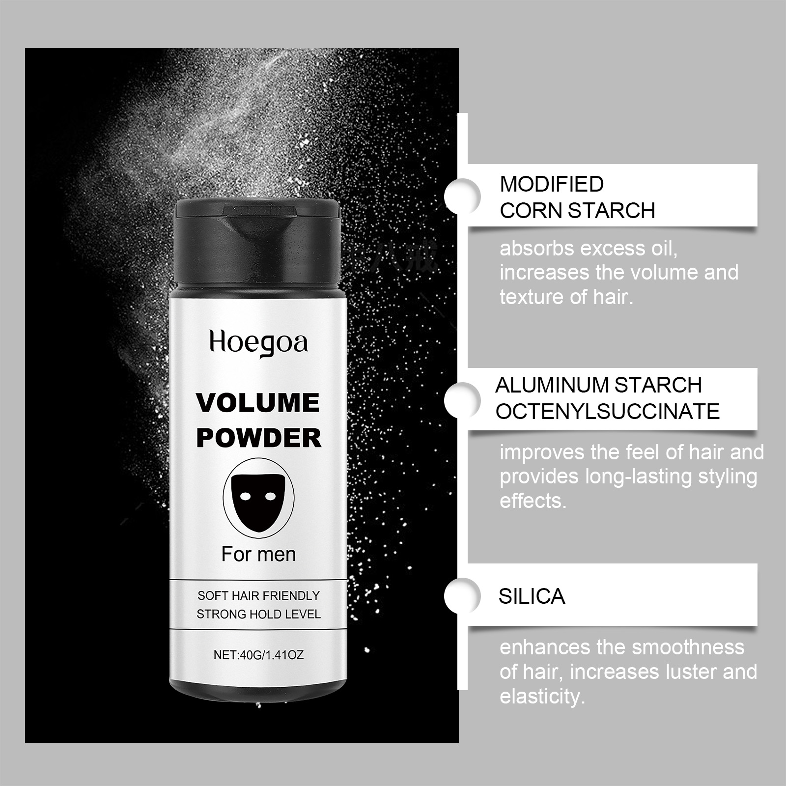 Puder zwiększający objętość wł – Men'S Grooming Oil recenzja i cena