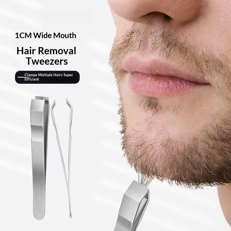 Pęseta do brody i wąsów ze sta – Men'S Grooming Tips recenzja i cena