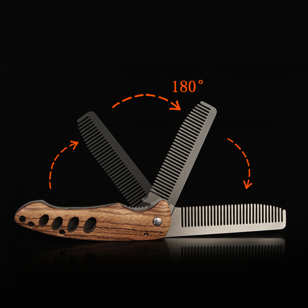 Składany grzebień do brody z l – Men'S Grooming Essentials recenzja i cena