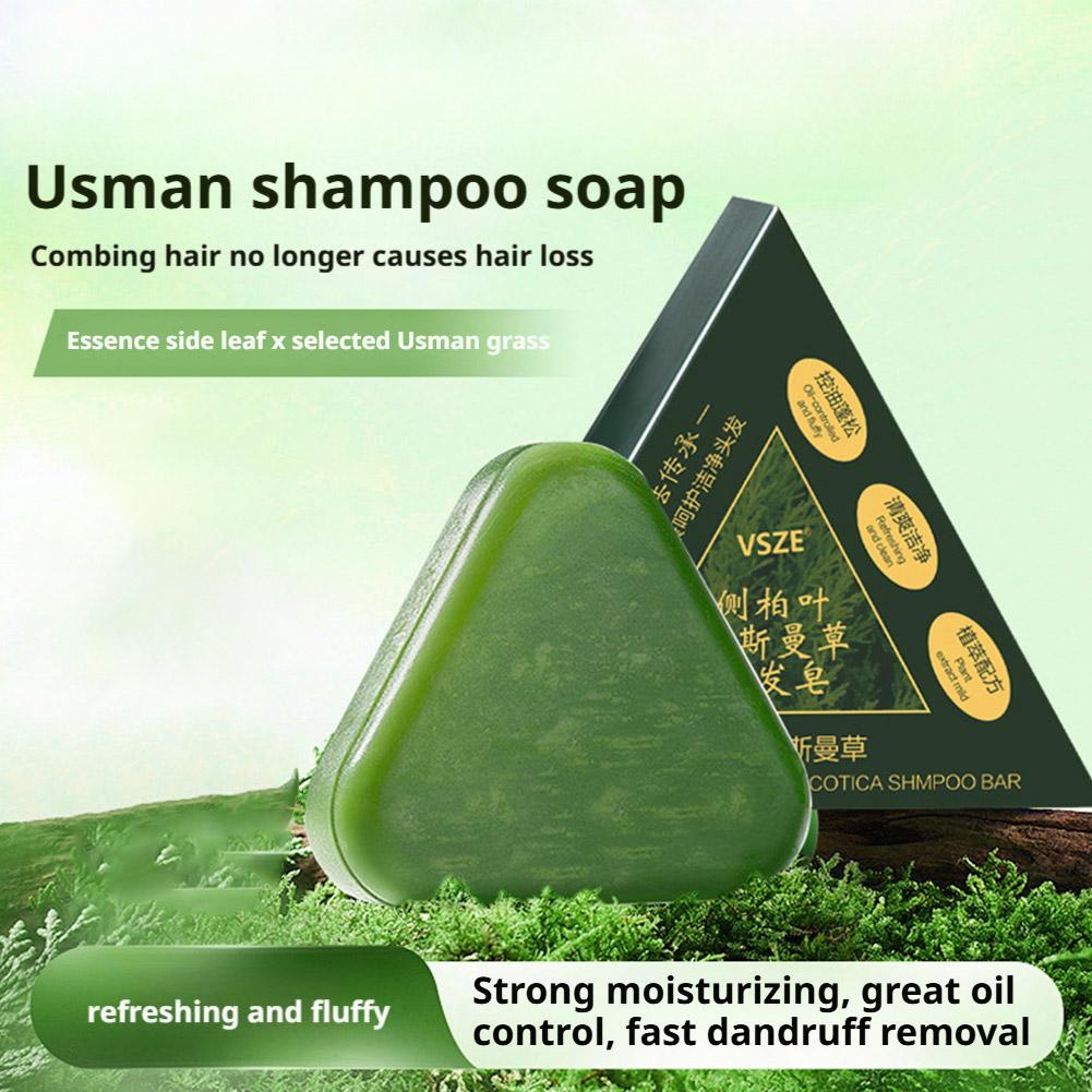 Szampon w kostce Usman Grass & – Men'S Grooming Oil recenzja i cena